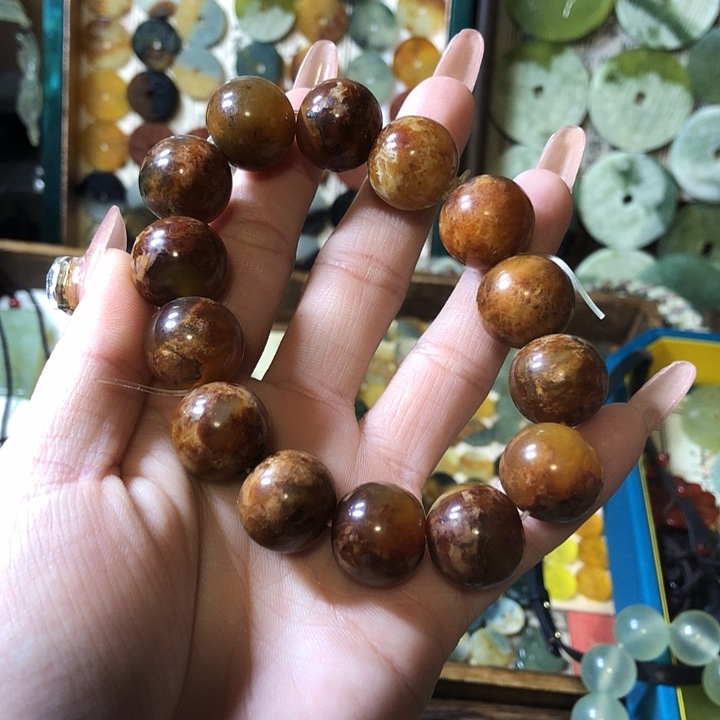 岫玉岫玉手链未镶嵌