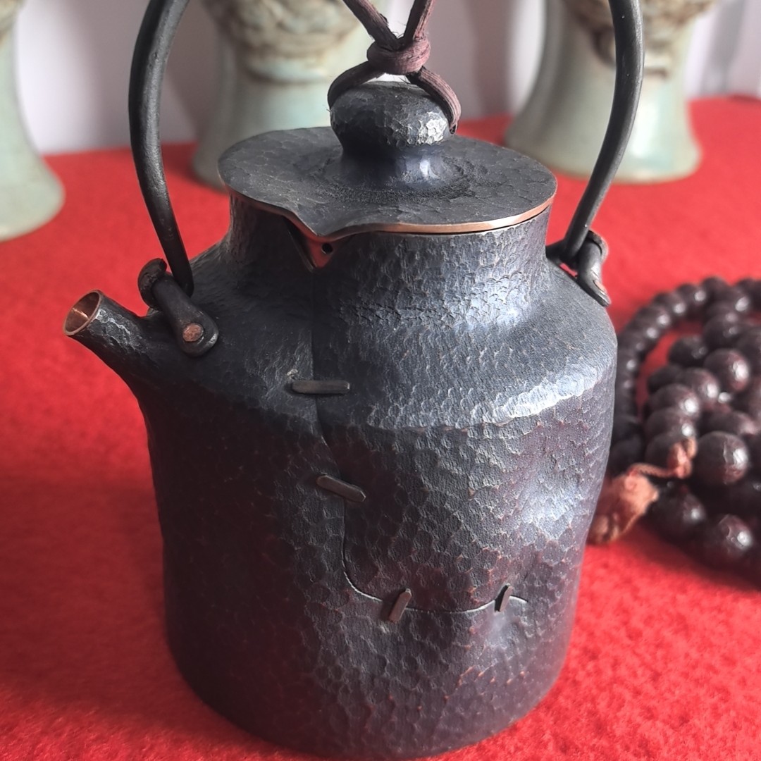 紫砂瓷器全手工茶具老物件藏品链接链接链接复古精美纯手工锤纹