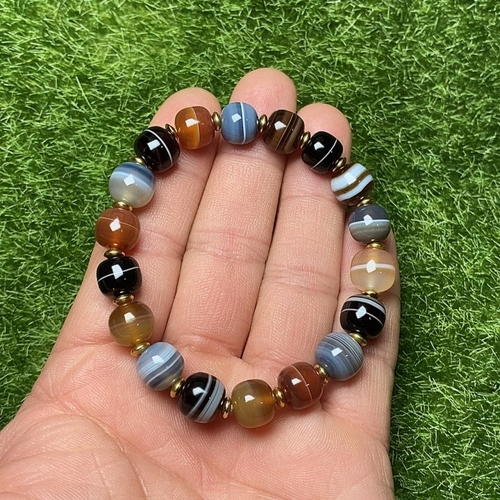 玛瑙/玉髓手链未镶嵌