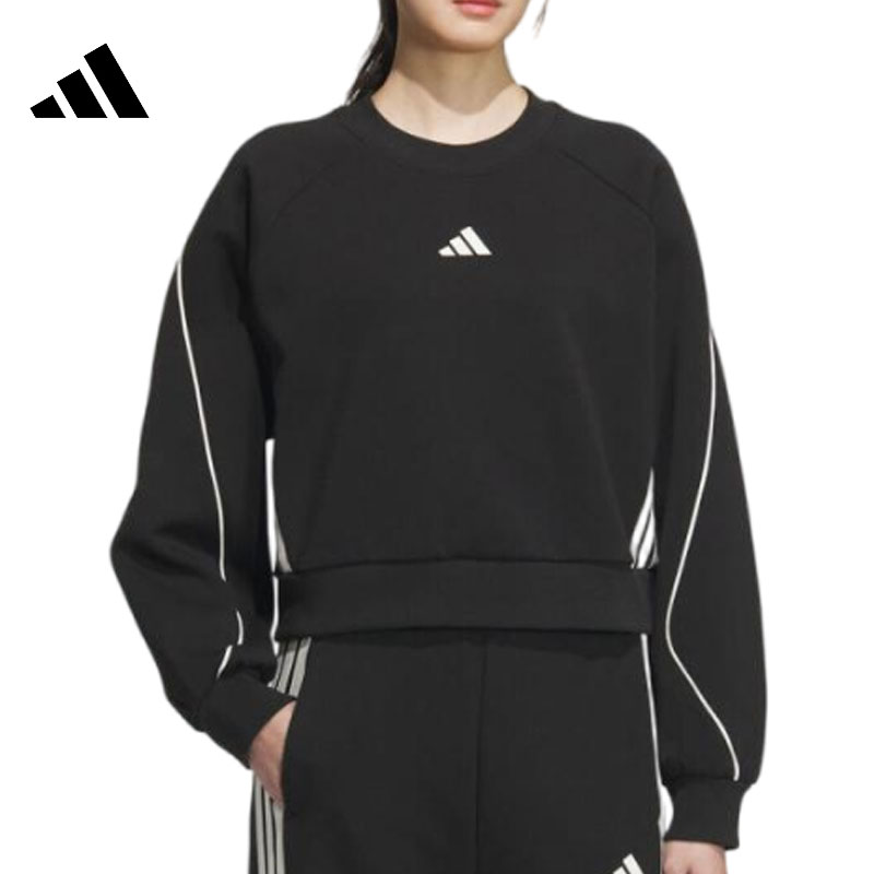 【专属】adidas阿迪达斯女子运动休闲卫衣套头衫KC0013