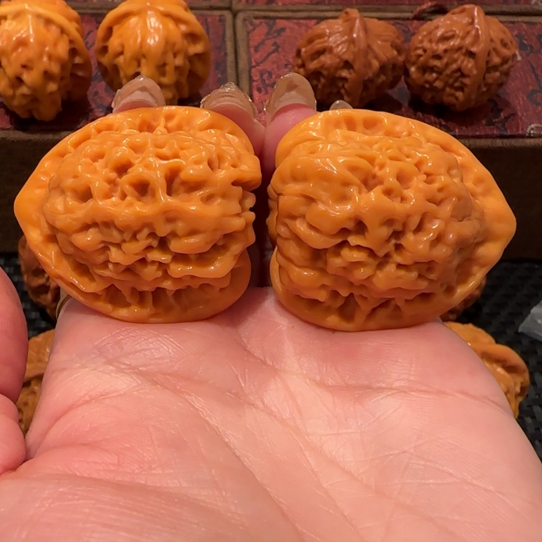 桃核吊坠官帽37精品