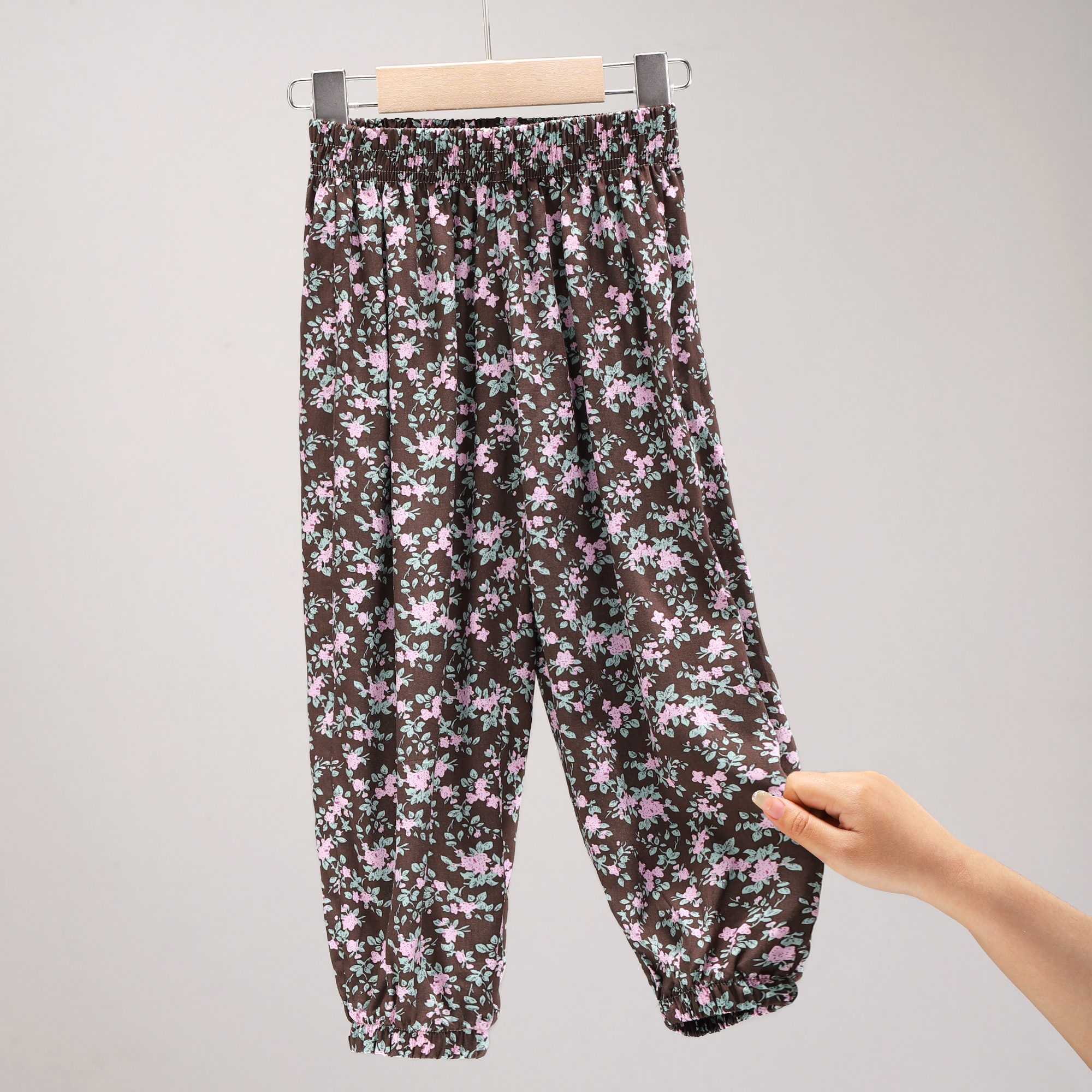 儿童防蚊裤夏季薄款男童裤子外穿女童宝宝韩版外穿休闲 591567