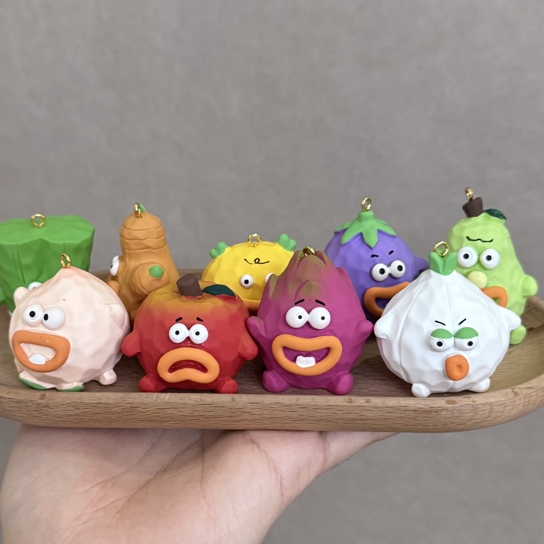 【丑萌和他的丑萌】木雕diy摆件