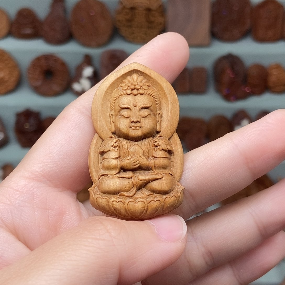 檀香木无事牌福利价351