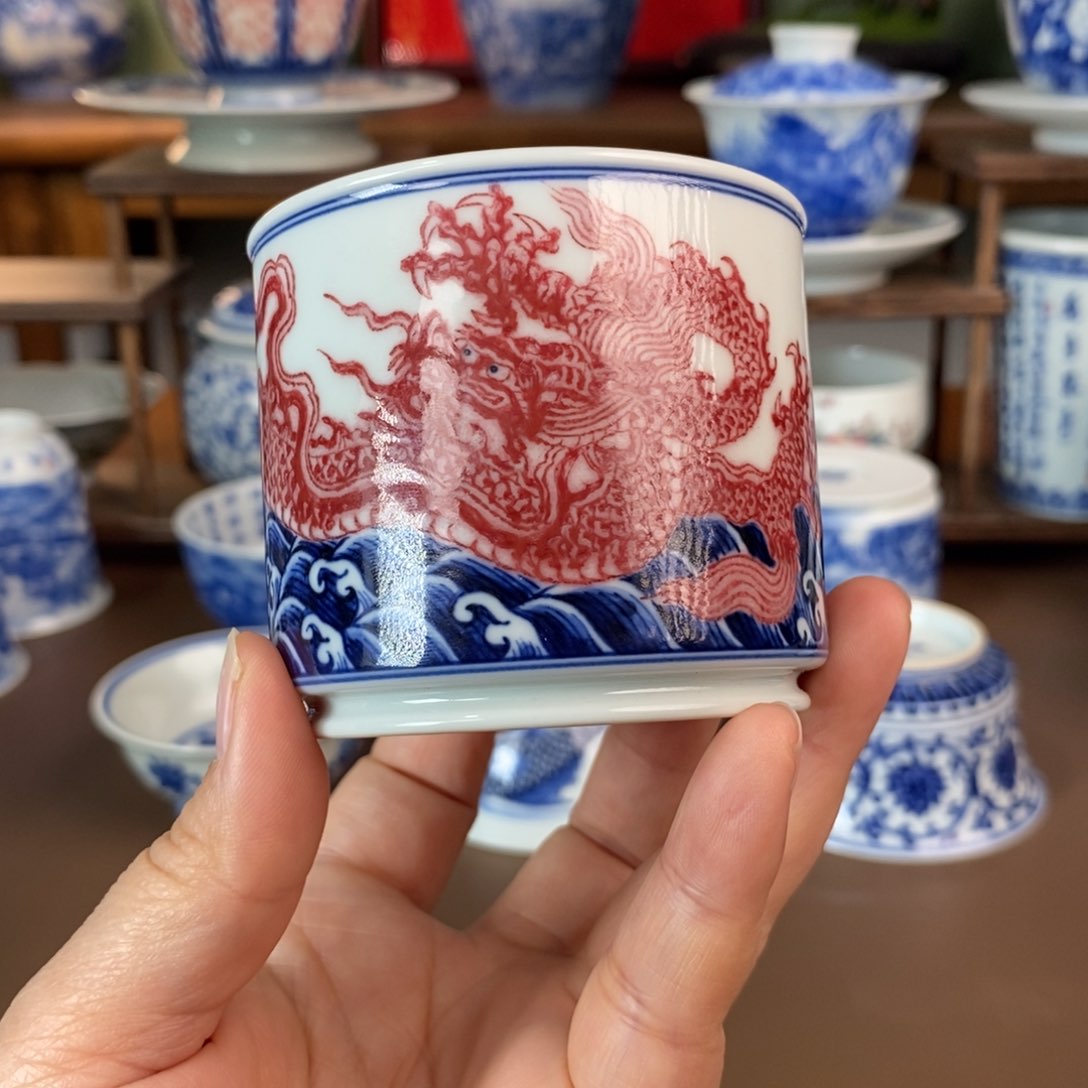 景德镇陶瓷手工手绘