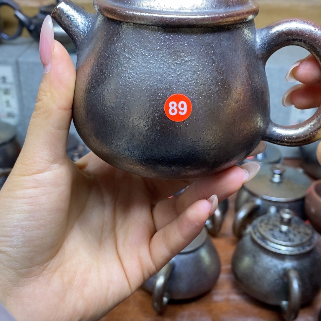 陶***云南建水紫陶柴烧壶