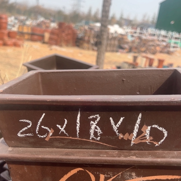 红陶紫砂马槽微瑕