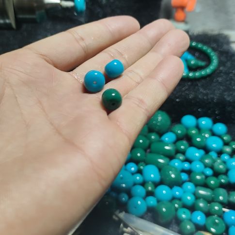 石英石非金属10老型，2天空蓝，1老油绿