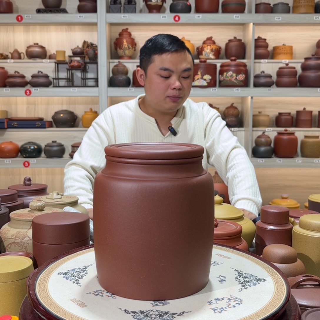 茶叶罐紫砂紫砂罐