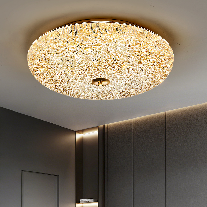 卧室吸顶灯轻奢大气2025新款高级感现代简约主卧室房间灯中山灯具