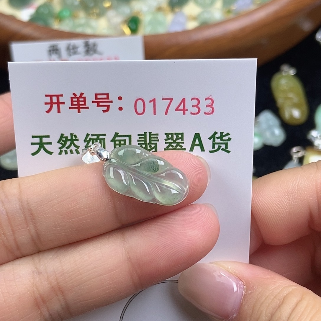 翡翠未镶嵌颈饰天然