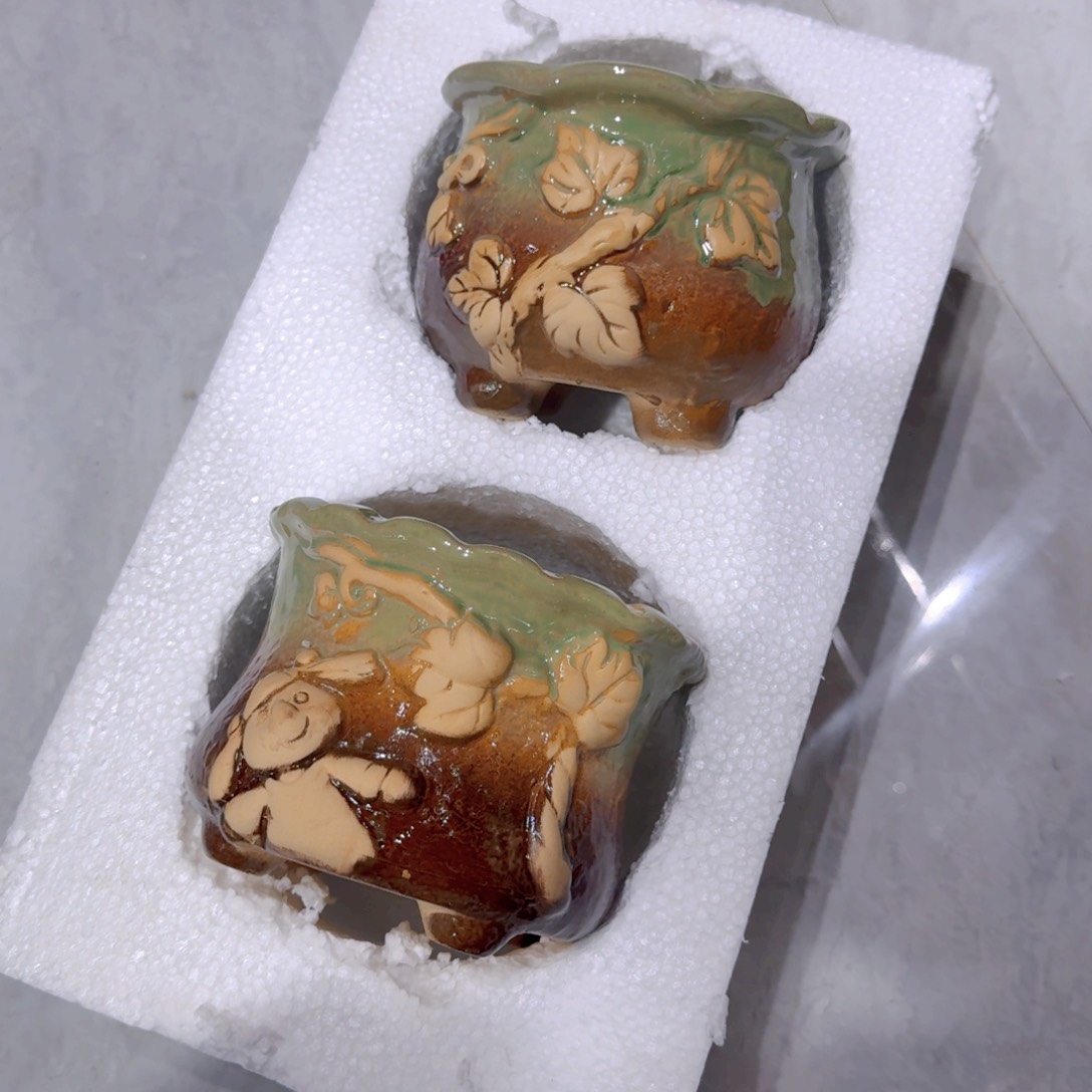 紫砂花盆粗陶盆醋