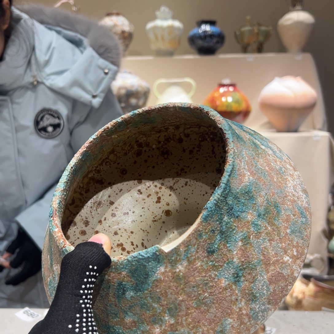 景德镇高温陶瓷花瓶摆件483花瓶摆件