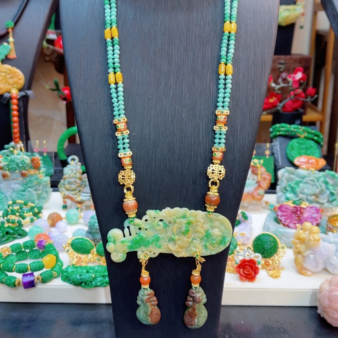 翡翠颈饰合金48小时鉴赏期