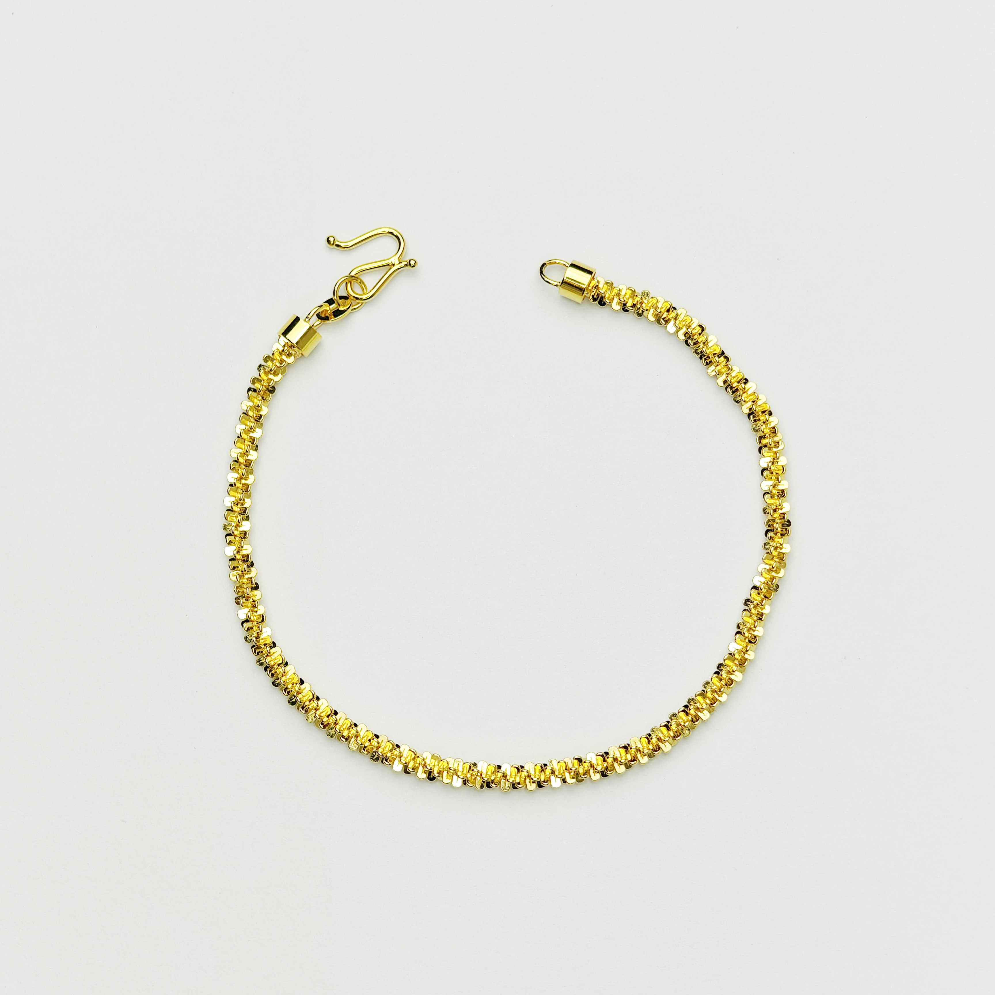 足银手链 足银999碎碎冰手链（关注领券）