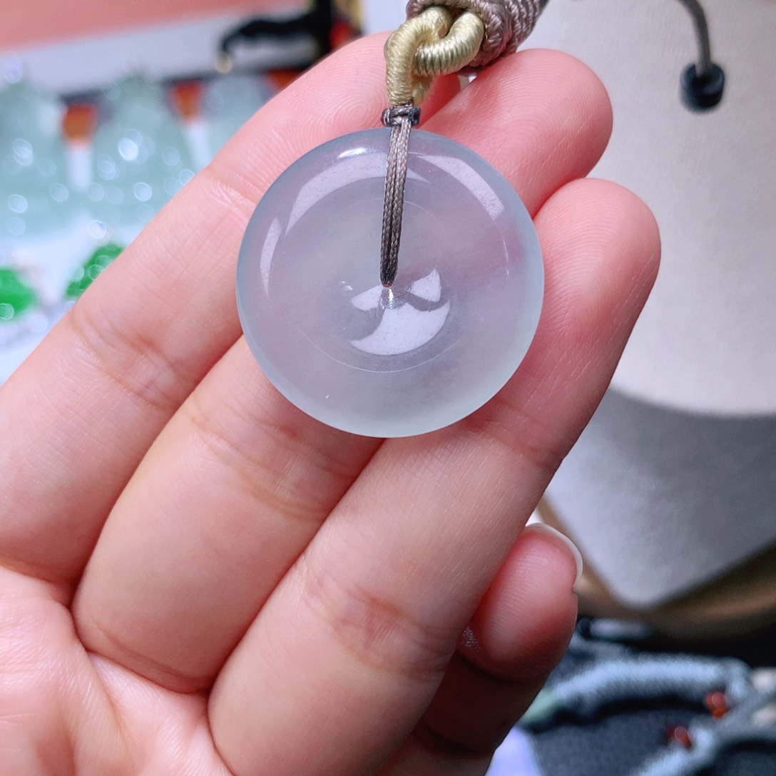 颈饰未镶嵌翡翠扣子25.7*5.5