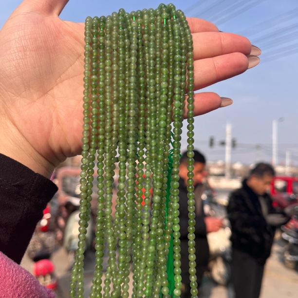 和田玉碧玉项链拍一发一多样性发货