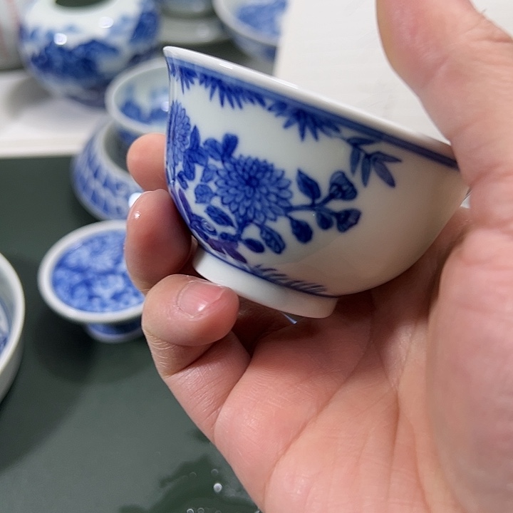 鸡***8微瑕柴窑竹报平安