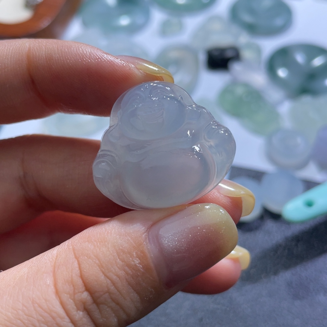 定制翡翠未镶嵌佛公