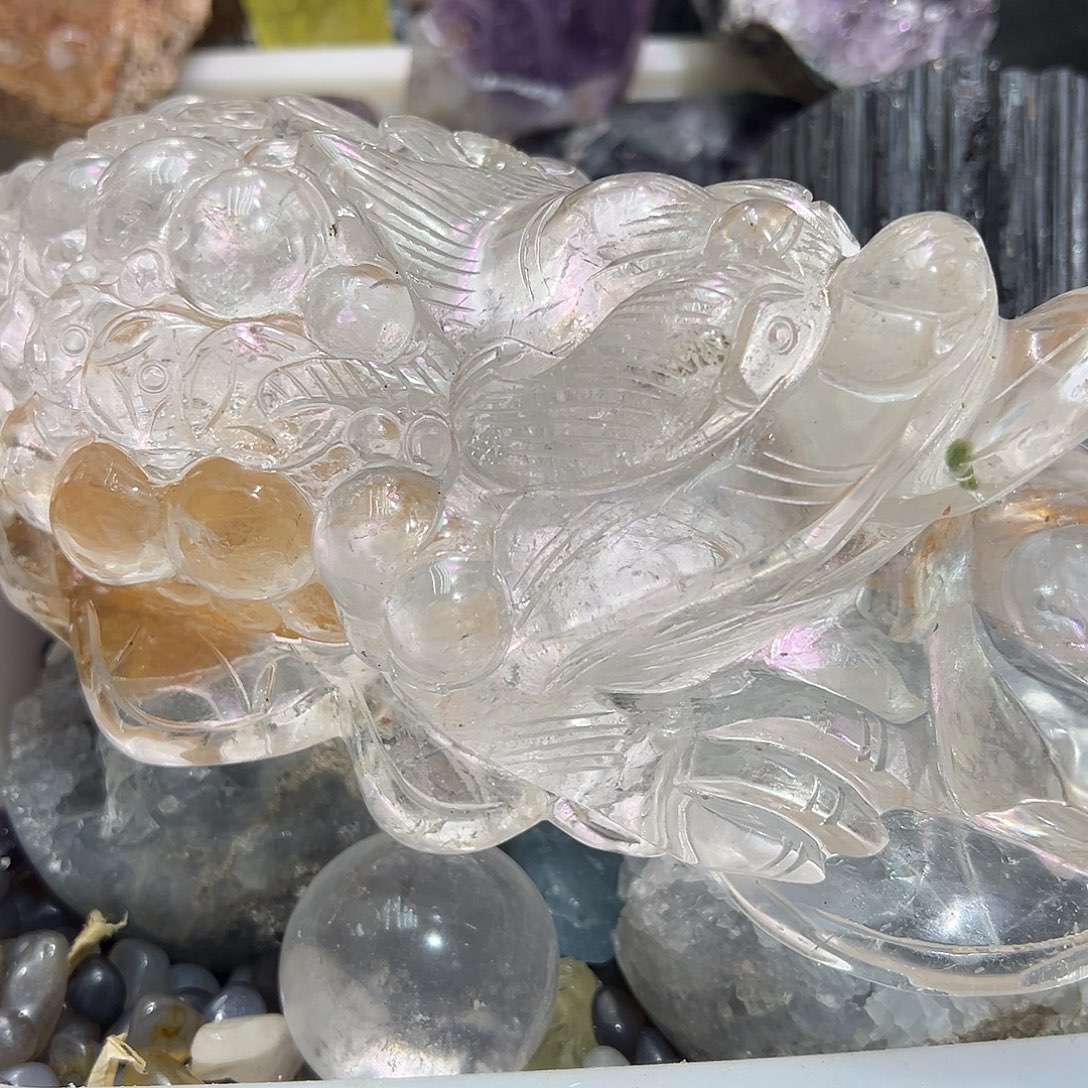 用***0大型摆件（非配饰）水晶未镶嵌