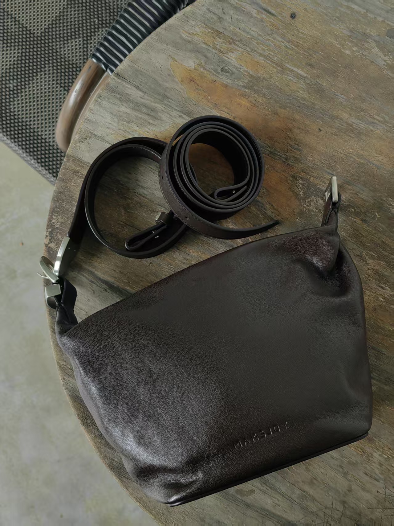 新款时尚高级感简约复古风百搭羊皮小包真皮单肩斜跨腋下女包休闲