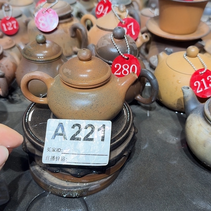 糯***米茶壶紫砂坭兴陶柴烧