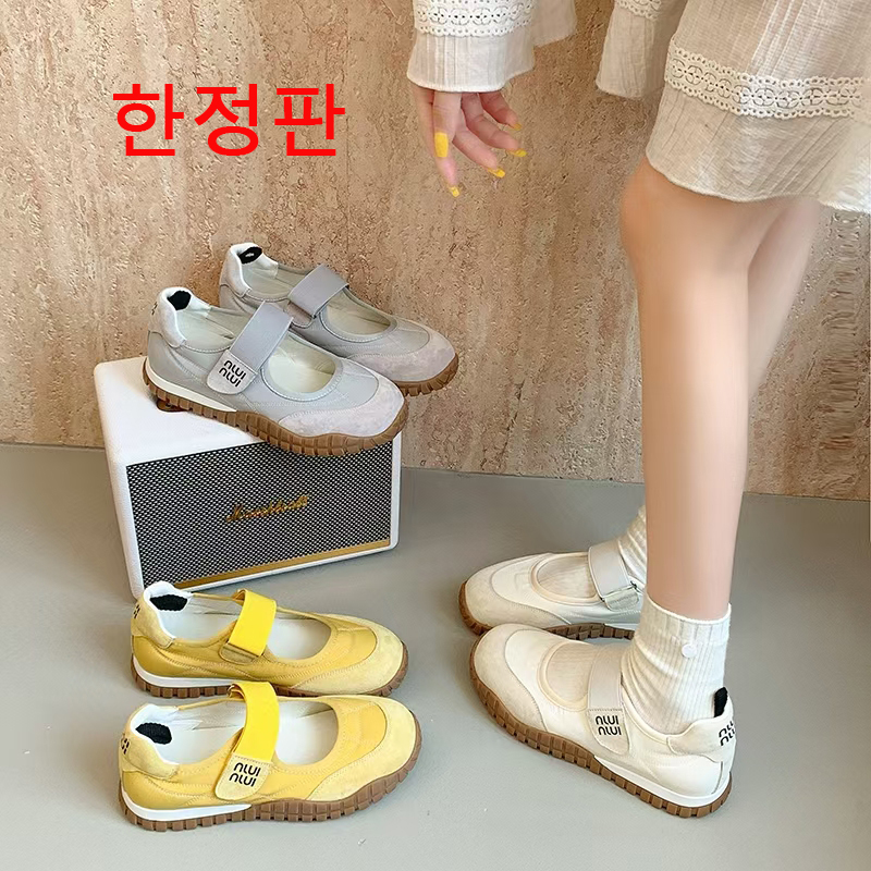 韩国신상품·运动德训鞋女2025夏新款休闲魔术贴玛丽珍凉鞋百搭
