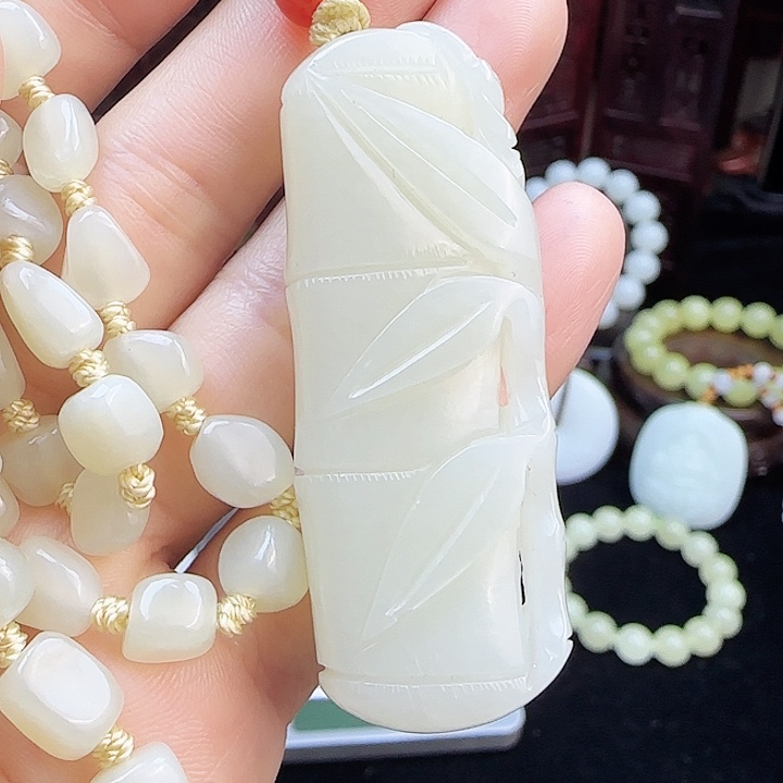 和田玉挂件未镶嵌定制发货