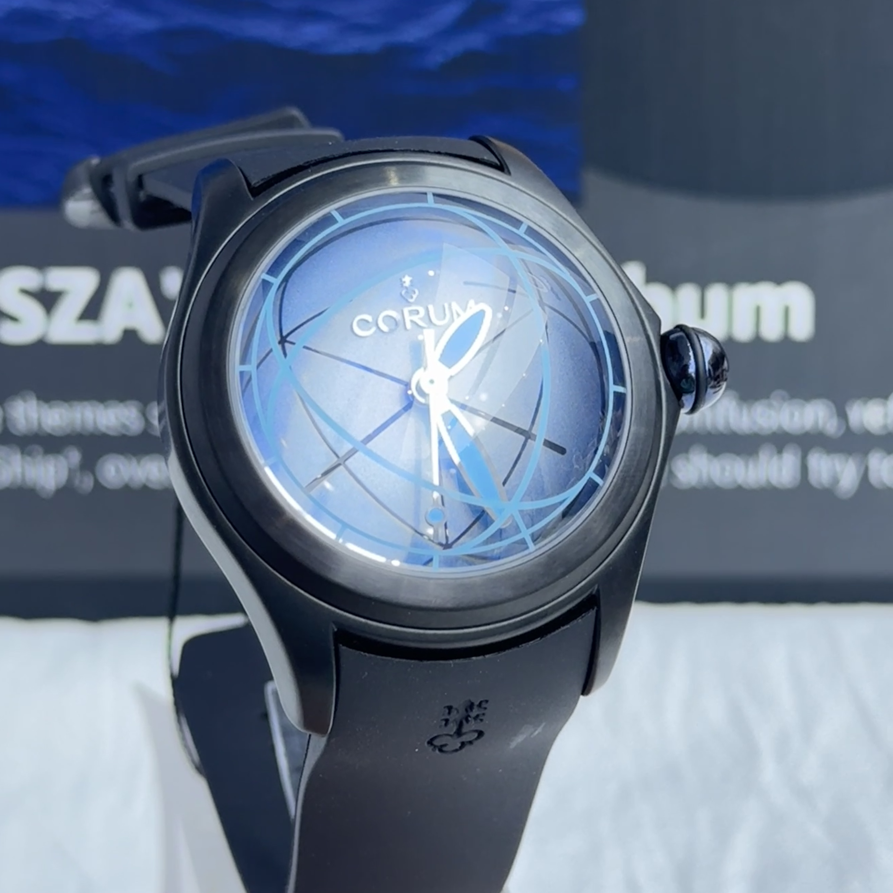 95新 CORUM/昆仑表 泡泡系列，自动机械手表