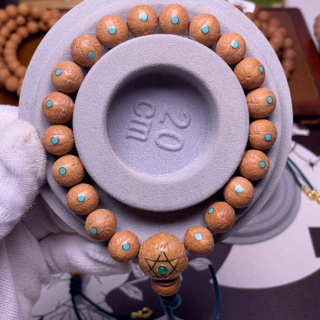 皮***记凤眼菩提吊坠尼泊尔凤眼菩提