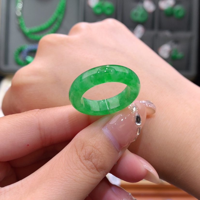 【闪购商品】未镶嵌戒指翡翠17号