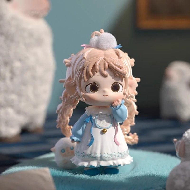 【拆盒】Heyone黑玩芙芙四代盲盒芙芙玩偶妙妙屋系列女孩生日礼物