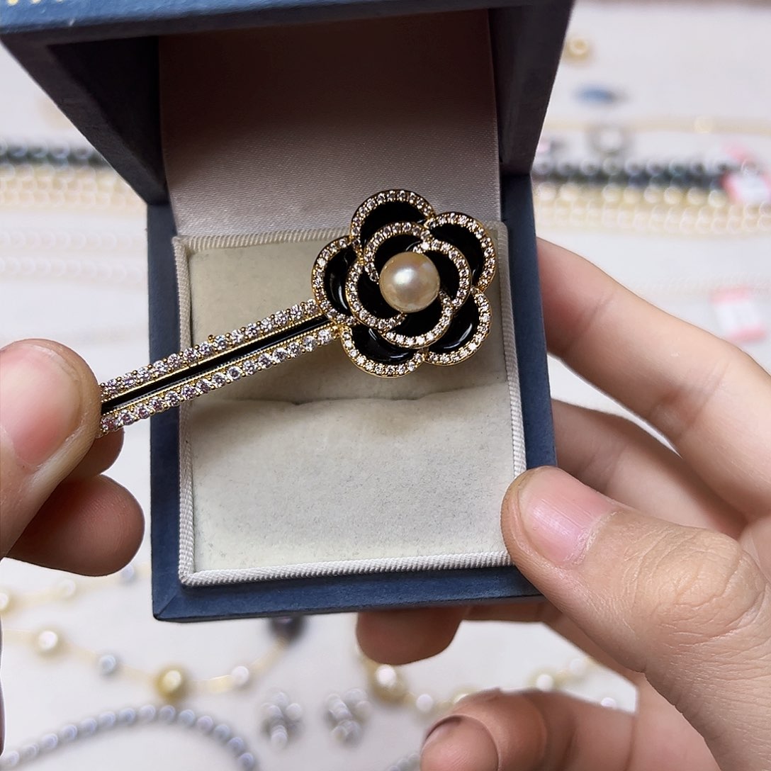 海水珍珠颈饰银S925镶嵌