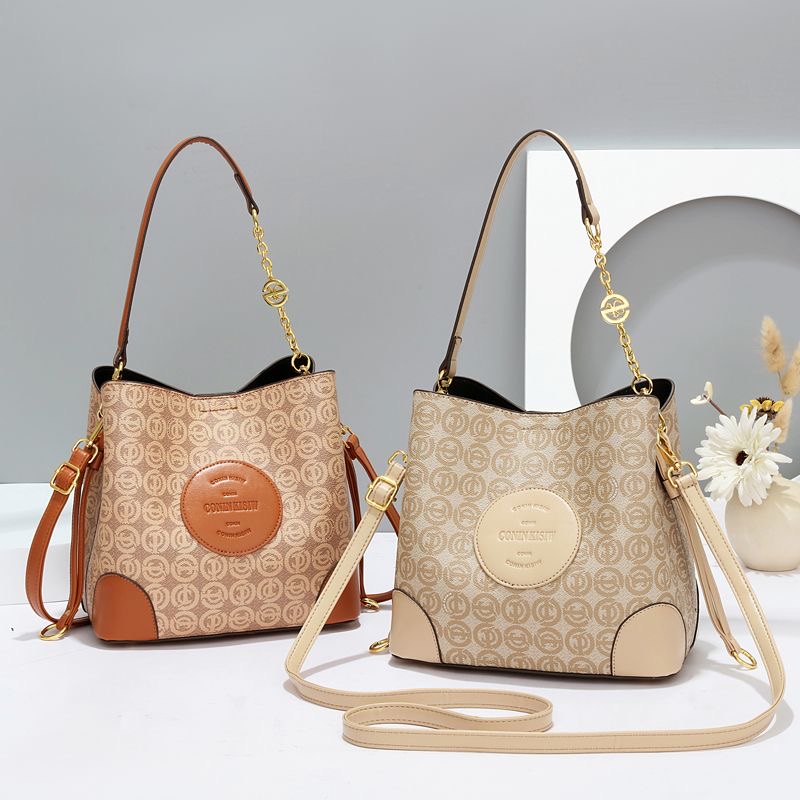 双层款拉链双根简约风单根手提包肩包休闲女士韩版欧美单肩