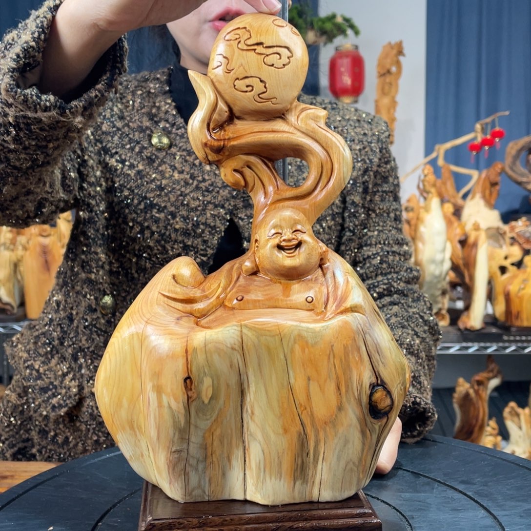 柏木（崖柏）随型摆件