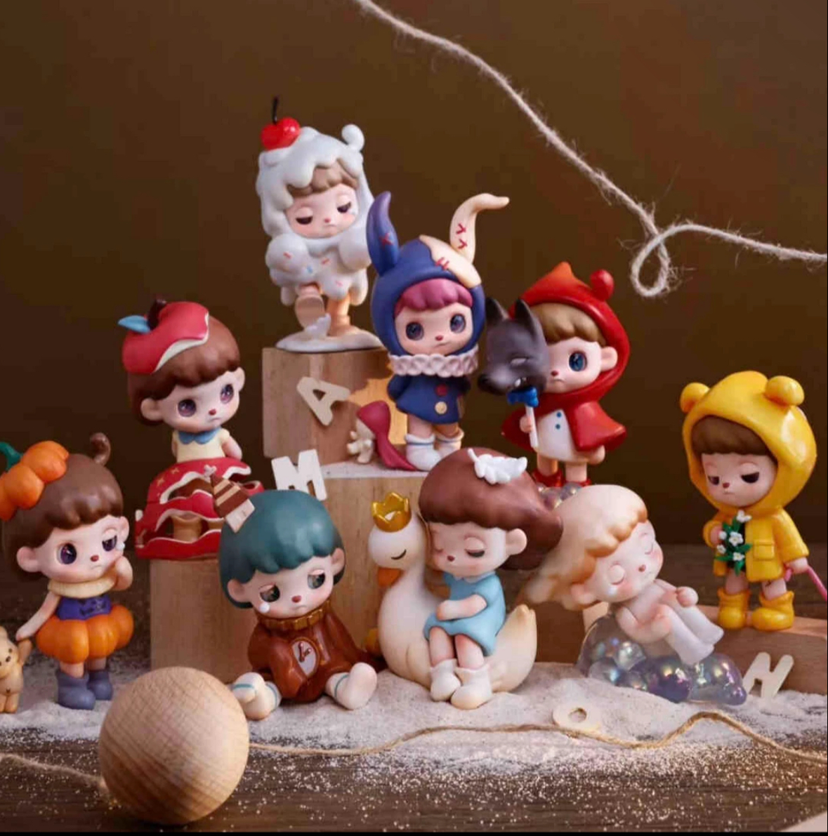 【直播拆盒】阿默ANMOO世界是一个谎言盲盒三代摆件公仔可爱礼物女