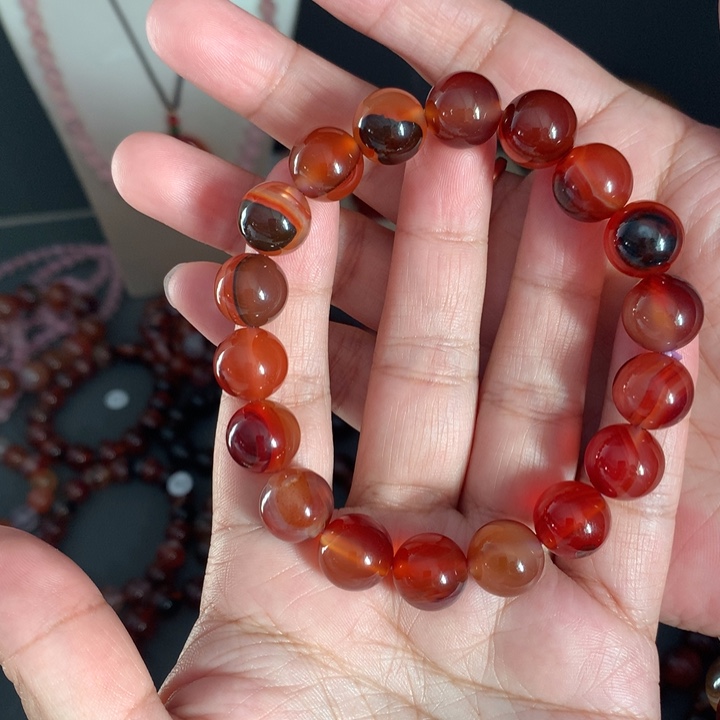 玛瑙/玉髓合金手串