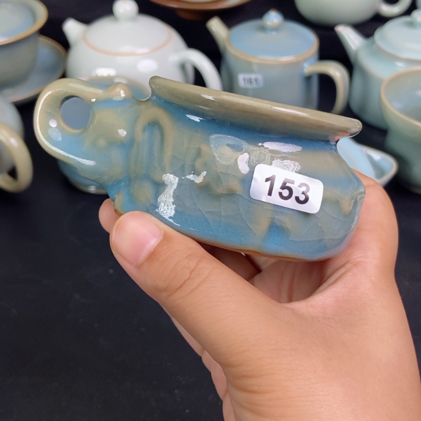 【闪购商品】大象杯垫原矿天蓝