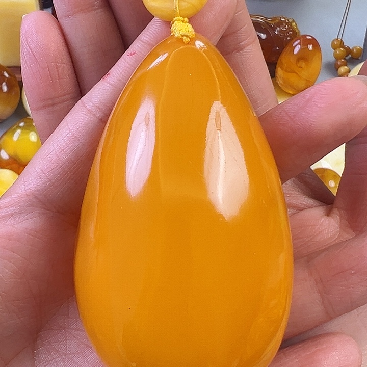 蜜蜡颈饰未镶嵌蜜蜡
