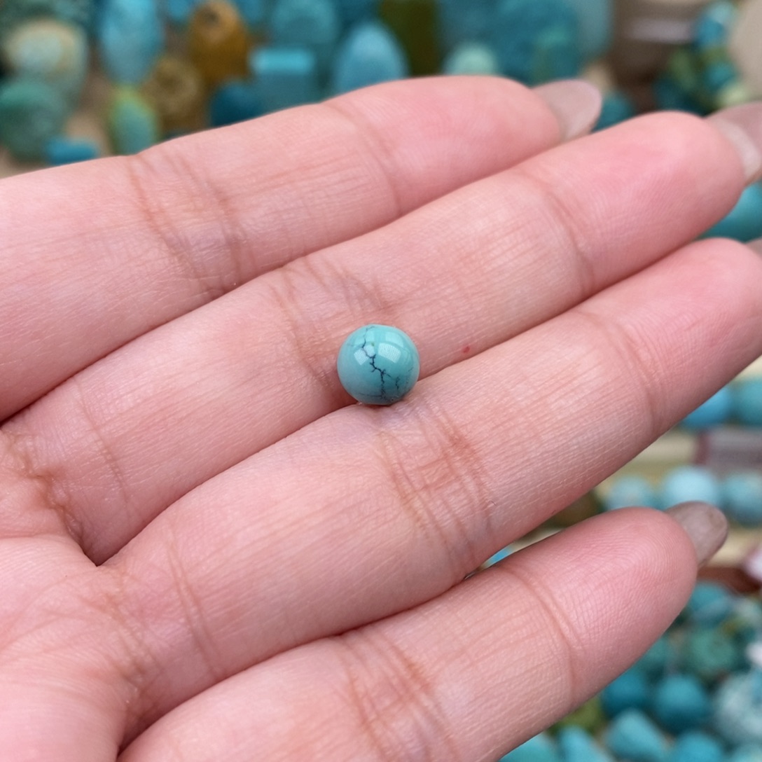 绿松石珠宝奇石未镶嵌李*墨