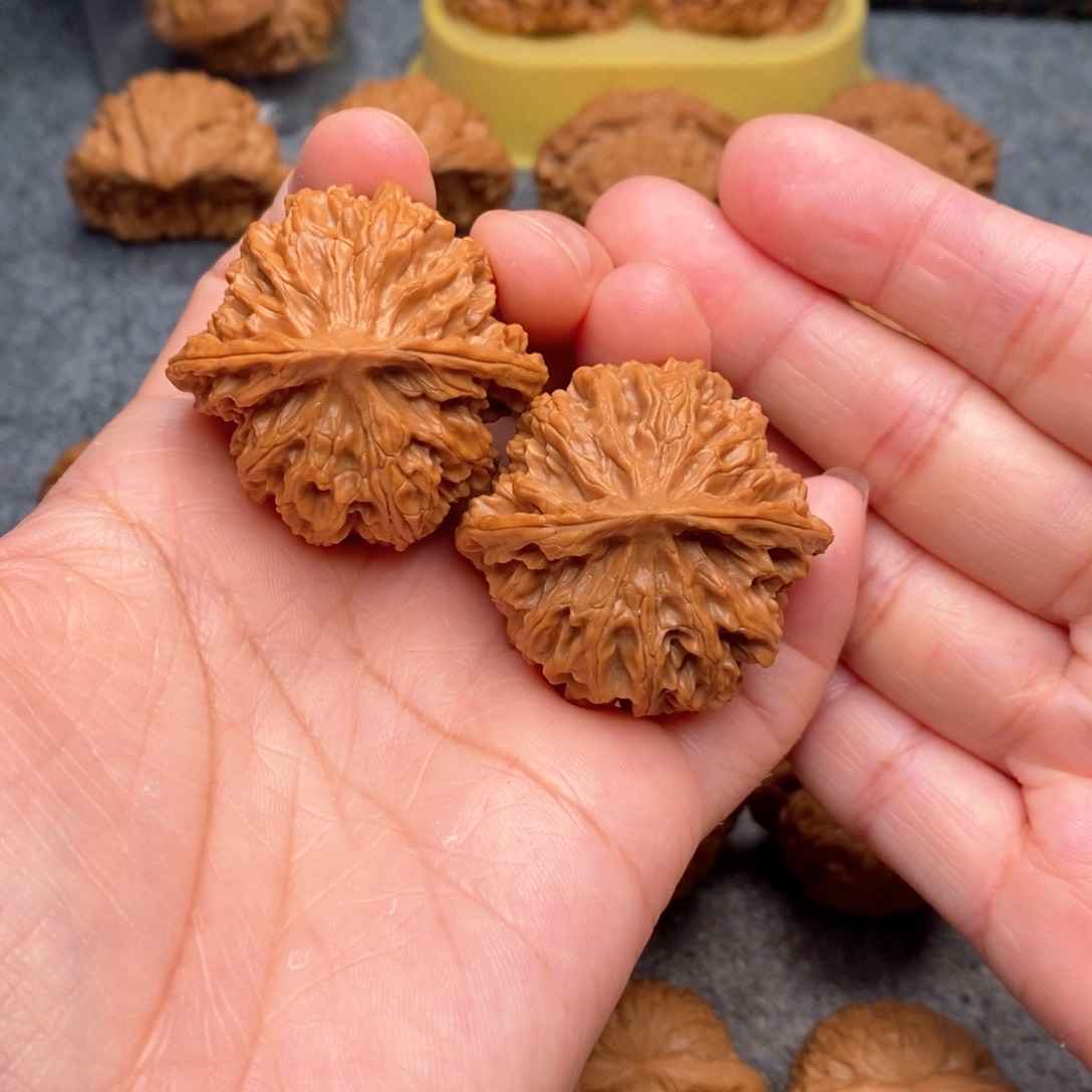 文玩核桃把件精品苹果41全品