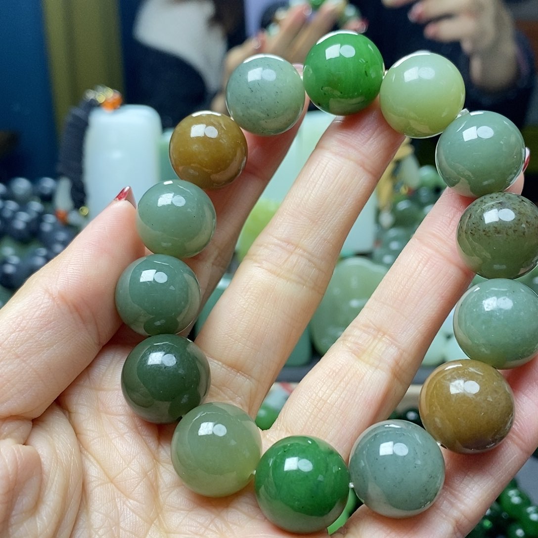 和田玉手链未镶嵌