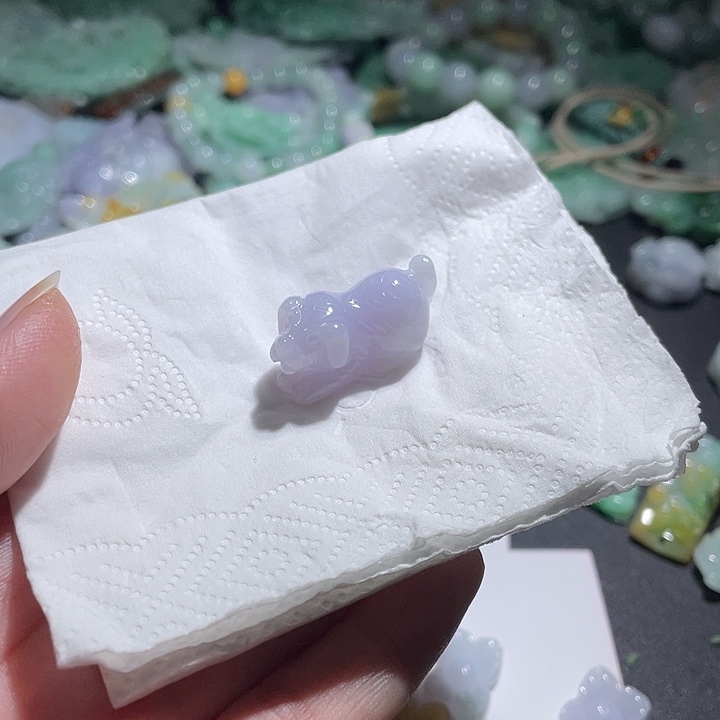 颈饰未镶嵌翡翠天