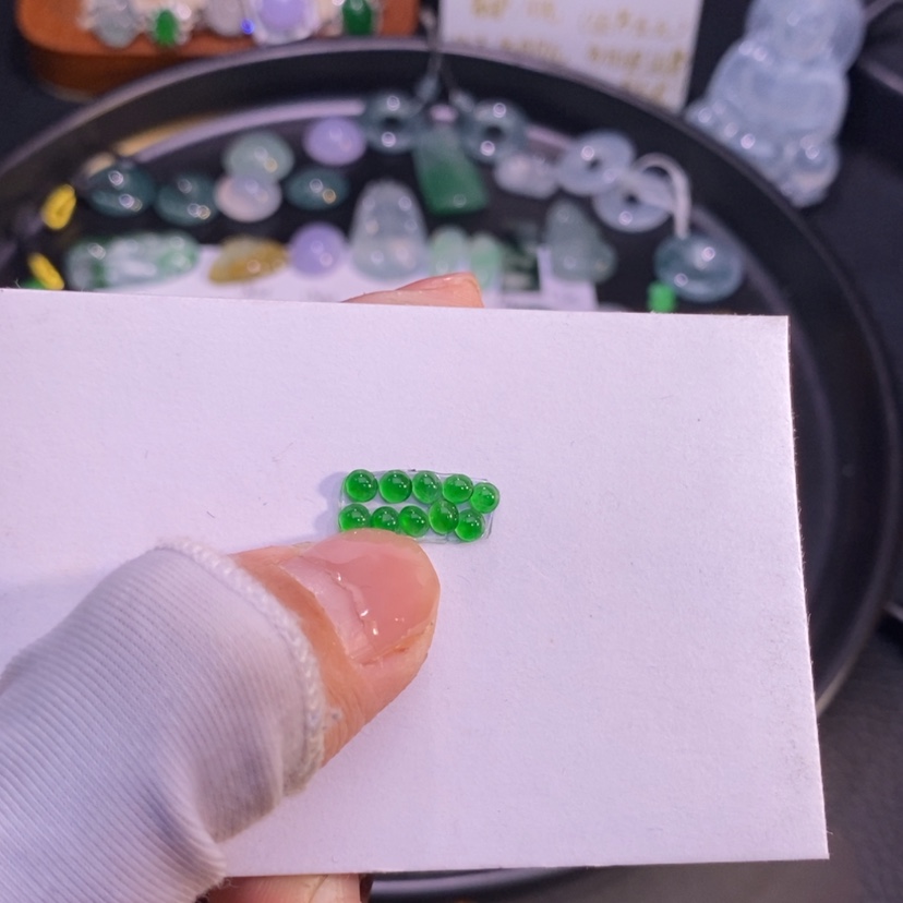 【闪购商品】翡翠挂件未镶嵌蛋