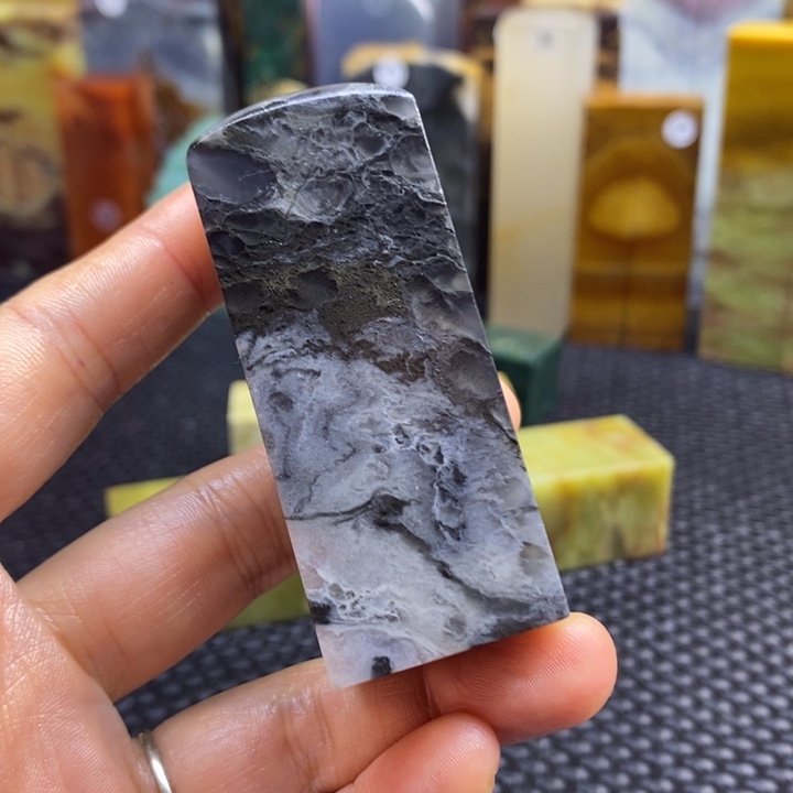 仙居石轻***光印章石刻章石