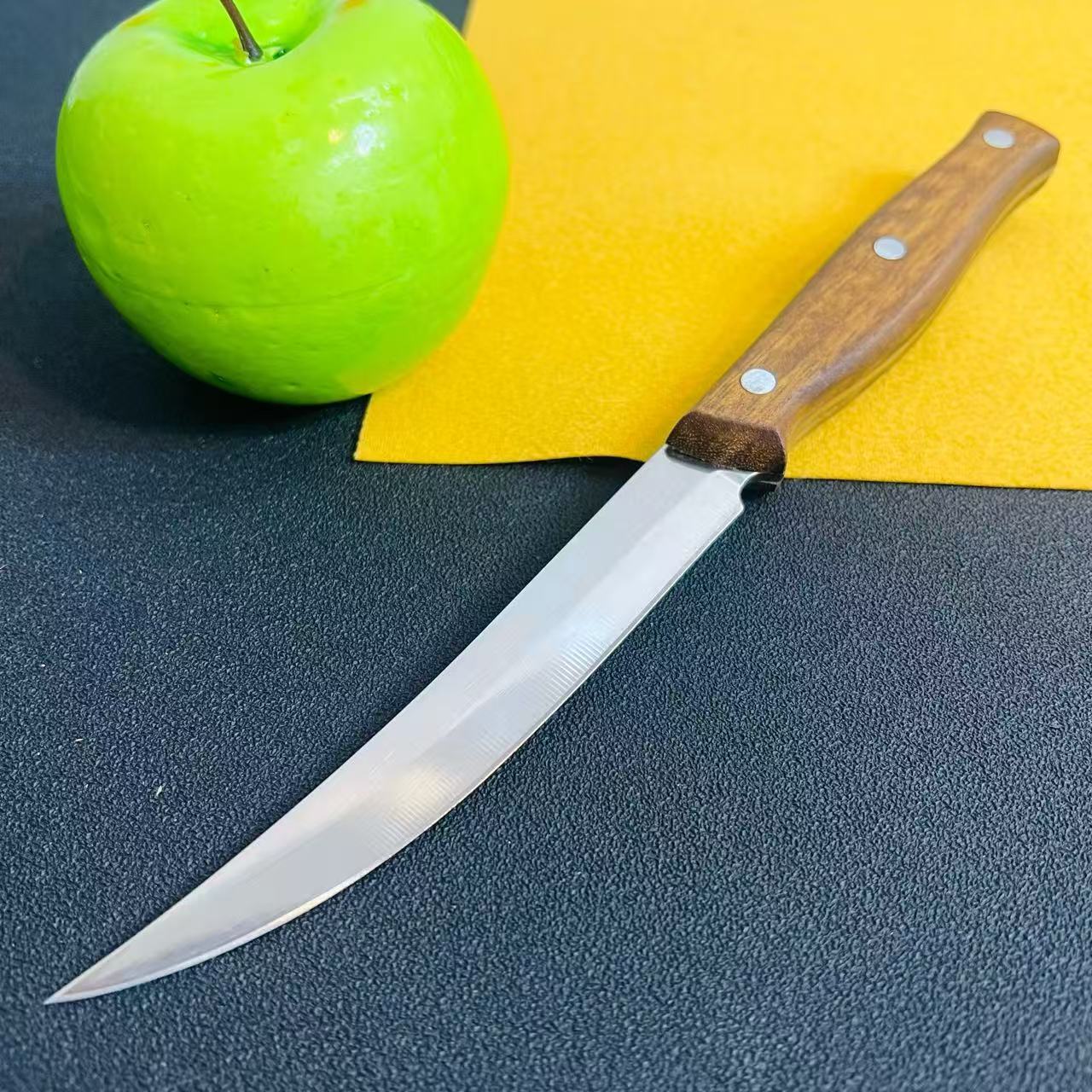 雷动柳叶小刀多功能刀家用厨用瓜果刀切肉切水果刀户外便携小刀