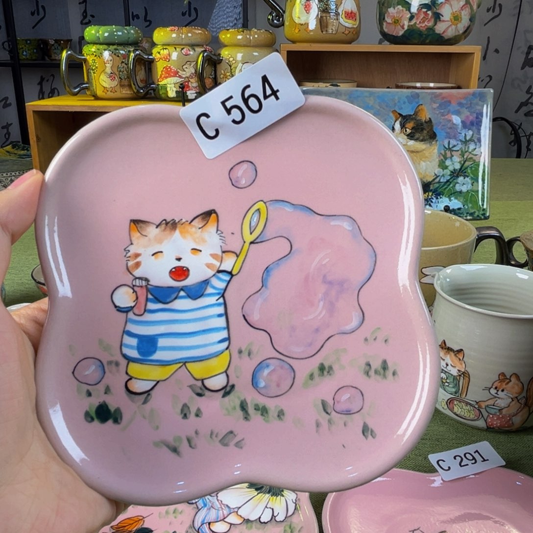 【闪购商品】摆件桃园山房原创手绘作品