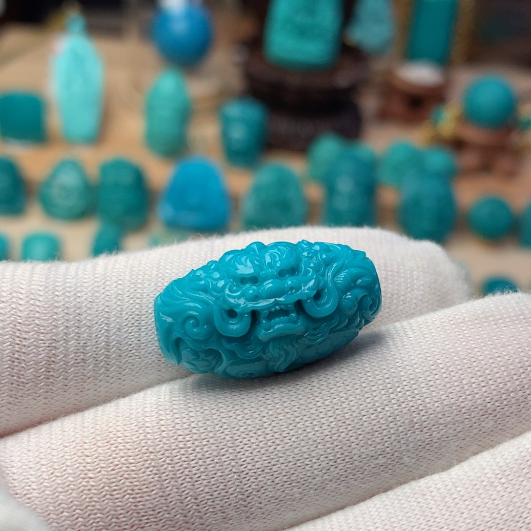 绿松石珠宝奇石未镶嵌