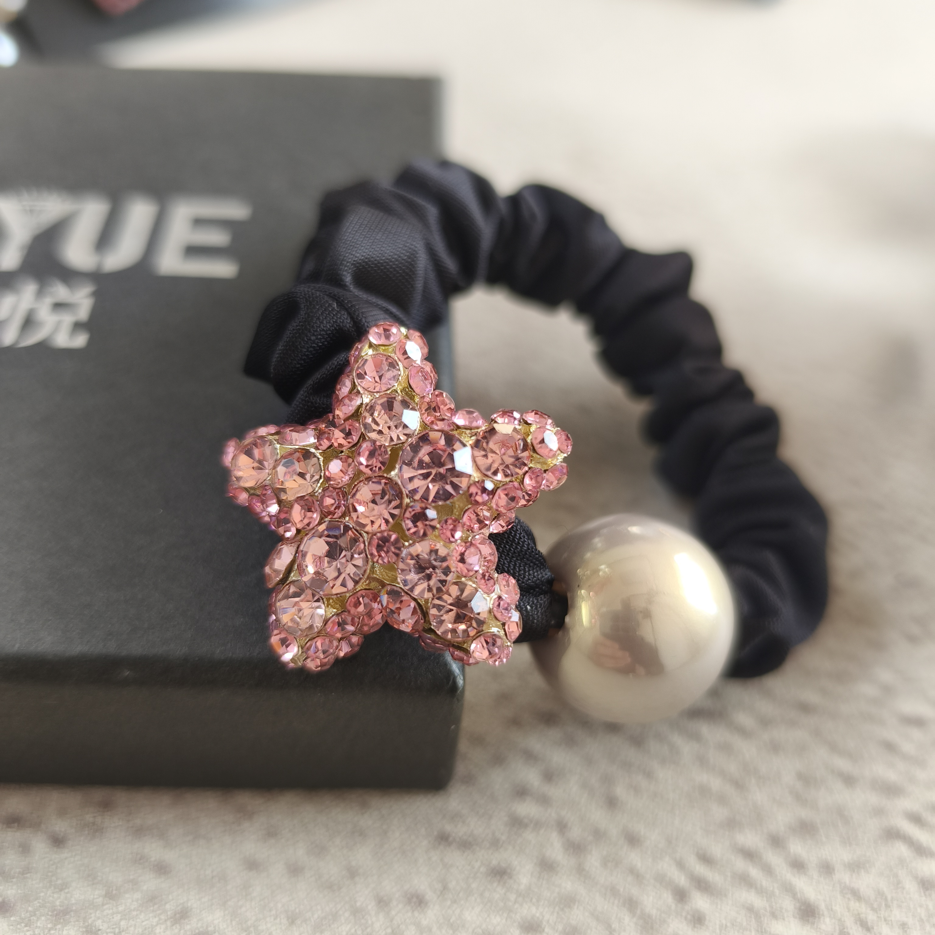 慕悦-【粉色爱心】M333新款专柜正品韩版发圈耐用头绳