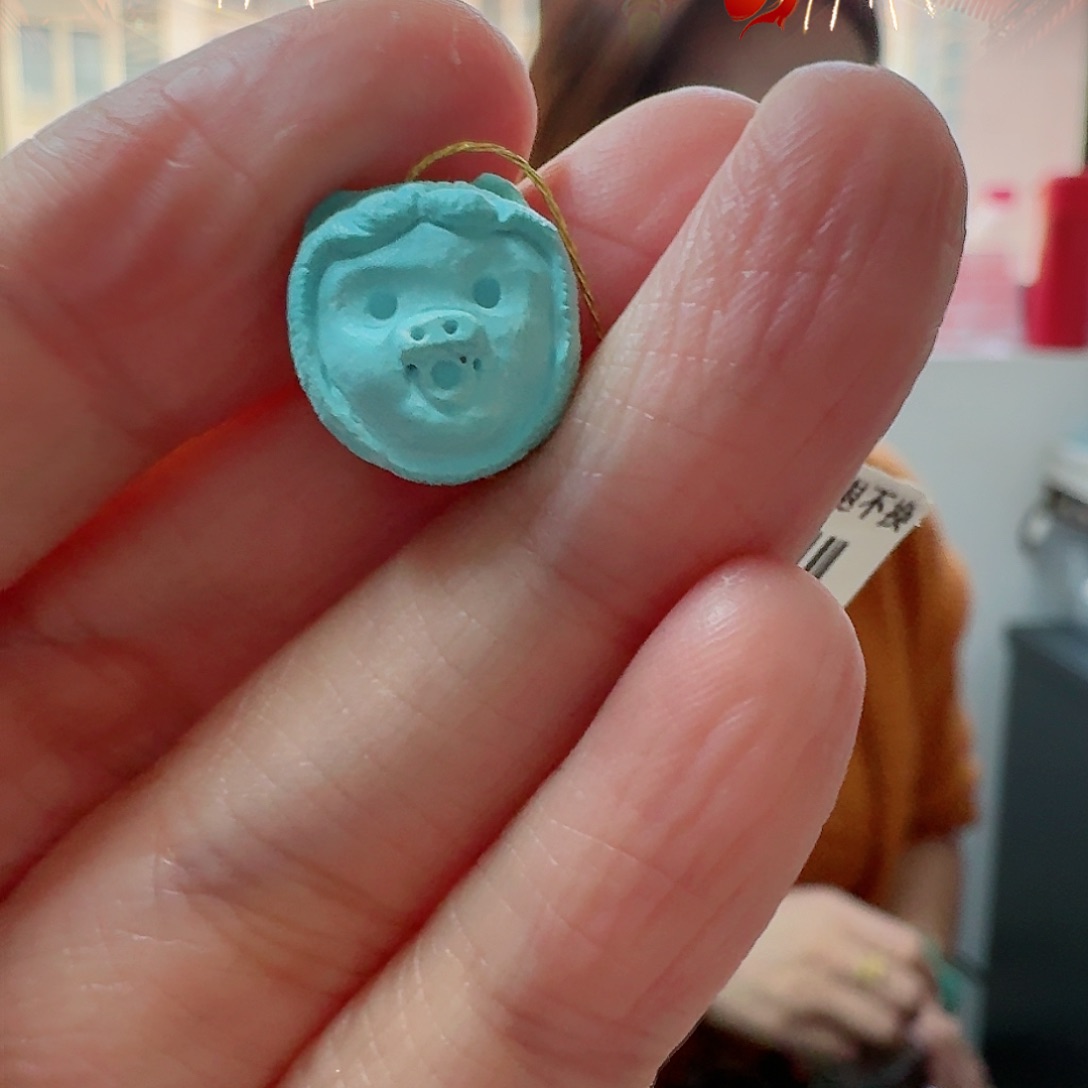 绿松石珠宝奇石未镶嵌